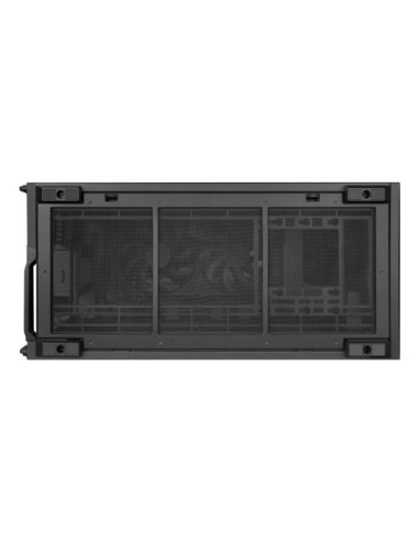Case, LIAN LI, micro ATX/Mini-ITX, Black/Wood, Mini Tower, PC, Lian Li B4-mATX Wood (G99.B4X-WD.00), G99.B4X-WD.00