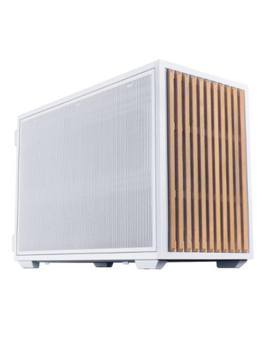 Case, LIAN LI, micro ATX/Mini-ITX, White/Wood, Mini Tower, PC, Lian Li B4-mATX Wood (G99.B4W-WD.00), G99.B4W-WD.00