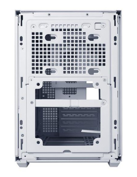 Case, LIAN LI, micro ATX/Mini-ITX, White/Wood, Mini Tower, PC, Lian Li B4-mATX Wood (G99.B4W-WD.00), G99.B4W-WD.00