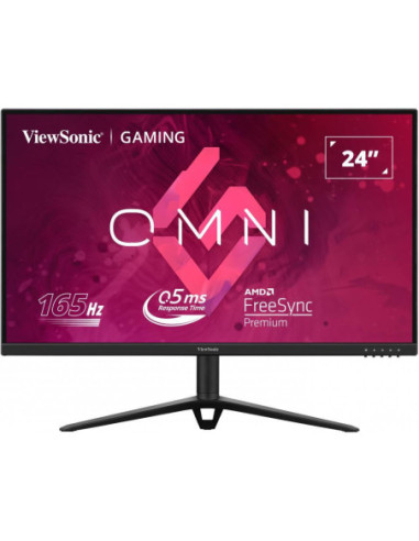 LCD Monitor, VIEWSONIC, VX2428J, 23.8", Gaming, Panel IPS, 1920x1080, 16:9, 165Hz, Matte, 0.5 ms, Speakers, Swivel, Pivot, Heig