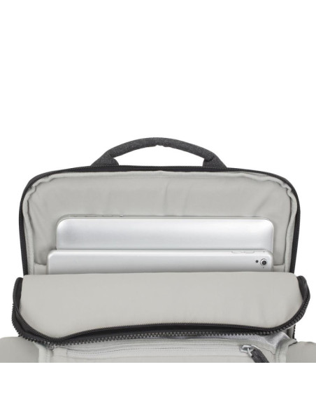 NB BACKPACK LANTAU 15.6"/8861 BLACK MELANGE RIVACASE