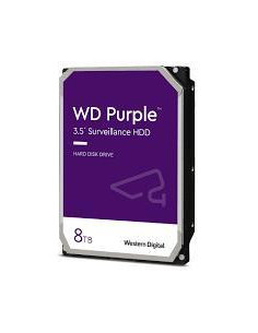 HDD, WESTERN DIGITAL, Purple, 8TB, SATA 3.0, 256 MB, 5640 rpm, 3,5", WD85PURZ