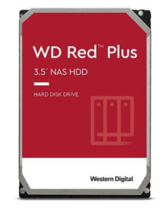 HDD, WESTERN DIGITAL, Red Plus, 6TB, SATA, 256 MB, 5400 rpm, 3,5", WD60EFPX