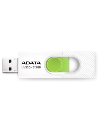 MEMORY DRIVE FLASH USB3 512GB/WHITE AUV320-512G-RWHGN ADATA