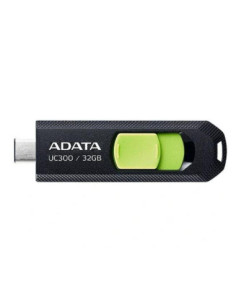 MEMORY DRIVE FLASH USB-C 32GB/ACHO-UC300-32G-RBK/GN ADATA