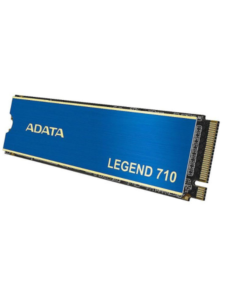 SSD, ADATA, LEGEND 710, 512GB, M.2, PCIE, NVMe, 3D NAND, Write speed 1000 MBytes/sec, Read speed 2400 MBytes/sec, TBW 130 TB, MT