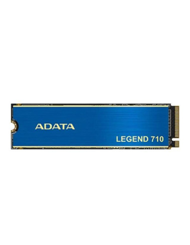 SSD, ADATA, LEGEND 710, 512GB, M.2, PCIE, NVMe, 3D NAND, Write speed 1000 MBytes/sec, Read speed 2400 MBytes/sec, TBW 130 TB, MT