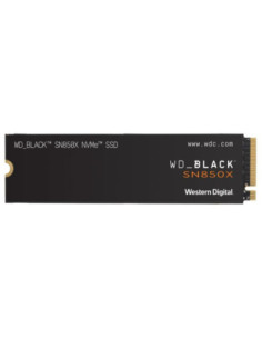 SSD, WESTERN DIGITAL, Black SN850X, 2TB, M.2, PCIE, NVMe, Write speed 6600 MBytes/sec, Read speed 7300 MBytes/sec, 2.38mm, TBW 