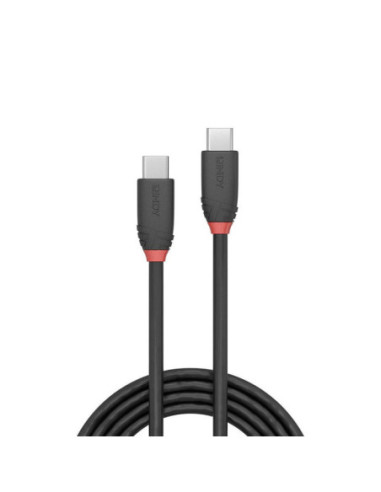 CABLE USB3.2 C-C 1M/BLACK 36906 LINDY