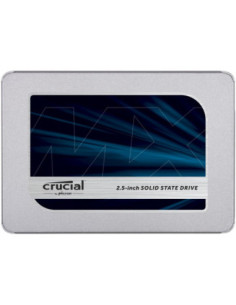 SSD, CRUCIAL, MX500, 2TB, SATA 3.0, TLC, Write speed 510 MBytes/sec, Read speed 560 MBytes/sec, 2,5", MTBF 1800000 hours, CT2000