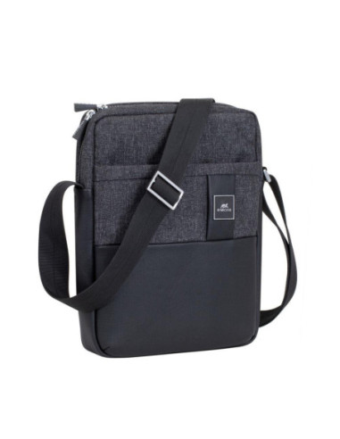 TABLET CASE CROSSBODY 11"/8811 BLACK MELANGE RIVACASE