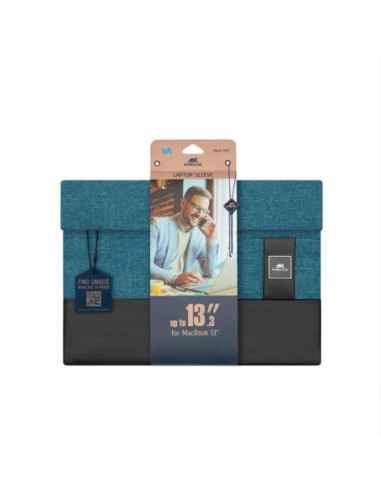 NB SLEEVE ULTRABOOK 13.3"/8803 AQUA MELANGE RIVACASE
