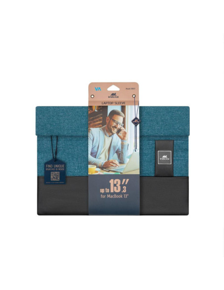 NB SLEEVE ULTRABOOK 13.3"/8803 AQUA MELANGE RIVACASE NB SLEEVE ULTRABOOK 13.3"/8803 AQUA MELANGE RIVACASE
