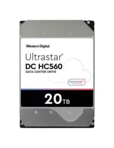 HDD, WESTERN DIGITAL ULTRASTAR, Ultrastar DC HC560, WUH722020BLE6L4, 20TB, SATA, 512 MB, 7200 rpm, 3,5", 0F38785