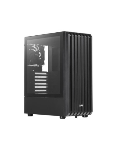 Case, ADATA, VALOR STORM, MidiTower, Case product features Transparent panel, Not included, ATX, MicroATX, MiniITX, Colour Black