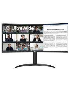 LCD Monitor, LG, 34WR55QC-B, 34", Business/Curved/21 : 9, Panel VA, 3440x1440, 21:9, 100 Hz, 5 ms, 34WR55QC-B