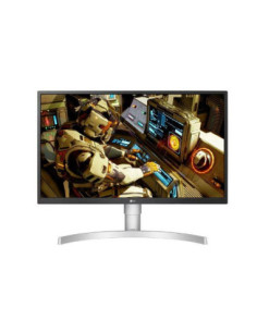 LCD Monitor, LG, 27UL550P-W, 27", 4K, Panel IPS, 3840x2160, 16:9, 60Hz, Matte, 5 ms, Pivot, Height adjustable, Tilt, Colour Whit