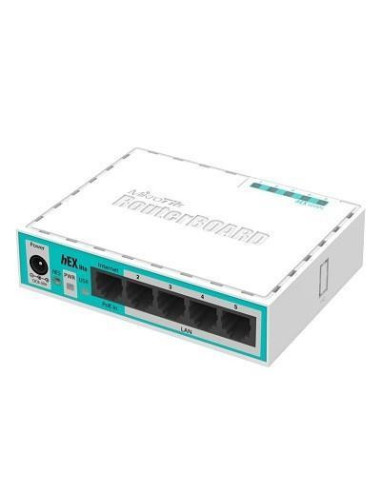 NET ROUTER 10/100M 5PORT/HEX LITE RB750R2 MIKROTIK