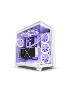 Case, NZXT, H9 Elite, MidiTower, Case product features Transparent panel, Not included, ATX, MicroATX, MiniITX, Colour White, C