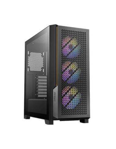 Case, ANTEC, P20C ARGB, MidiTower, Not included, ATX, EATX, MicroATX, MiniITX, Colour Black, 0-761345-80107-2