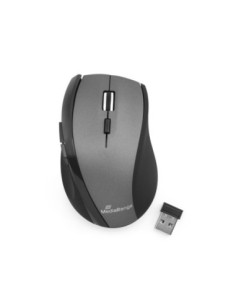 MOUSE USB OPTICAL WRL/BLACK/GREY MROS203 MEDIARANGE