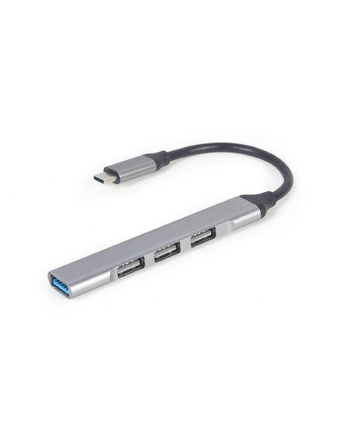 I/O HUB USB-C 4PORT/UHB-CM-U3P1U2P3-02 GEMBIRD