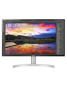 LCD Monitor, LG, 32UN650P-W, 31.5", 4K, Panel IPS, 3840x2160, 16:9, 5 ms, Speakers, Height adjustable, Tilt, 32UN650P-W