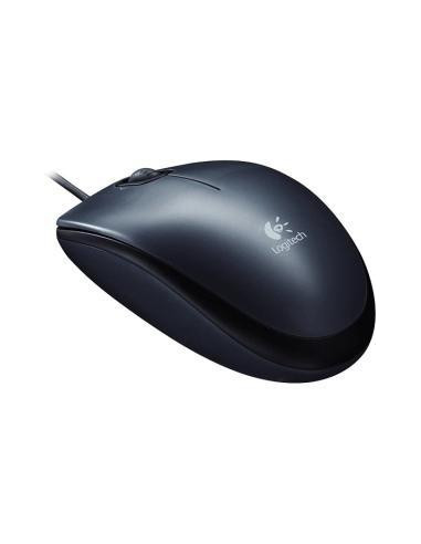 MOUSE USB OPTICAL M100/BLACK 910-005003 LOGITECH