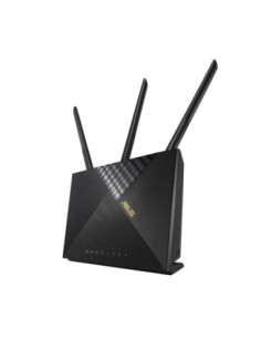 Wireless Router, ASUS, Wireless Router, 1800 Mbps, Wi-Fi 5, Wi-Fi 6, 1 WAN, 4x10/100/1000M, Number of antennas 4, 4G-AX56