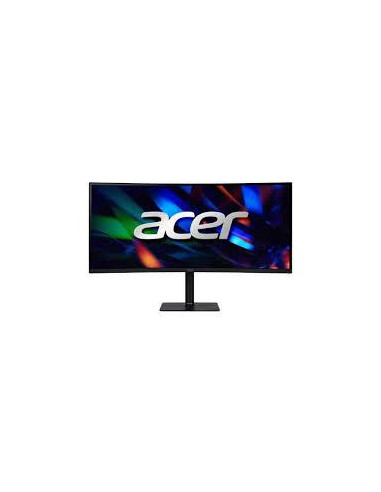 LCD Monitor, ACER, CZ342CURVbmiphuzx, 34", Gaming/Curved/21 : 9, Panel VA, 3440x1440, 21:9, 165 Hz, 0.5 ms, Speakers, Swivel, Pi