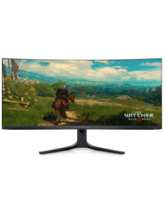 LCD Monitor, DELL, AW3423DWF, 34", Gaming/Curved/21 : 9, 3440x1440, 21:9, Matte, 0.1 ms, Swivel, Height adjustable, Tilt, Colour