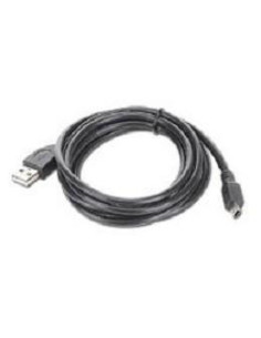 CABLE USB2 AM-MINI 1.8M BLACK/CCP-USB2-AM5P-6 GEMBIRD