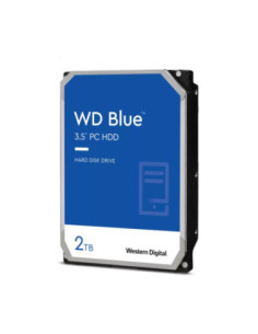 HDD, WESTERN DIGITAL, Blue, 2TB, SATA 3.0, 256 MB, 7200 rpm, 3,5", WD20EZBX
