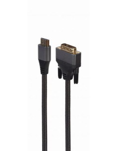 CABLE HDMI-DVI 1.8M/CC-HDMI-DVI-4K-6 GEMBIRD