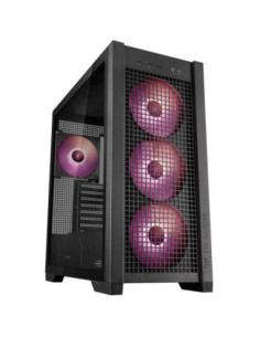 Case, ASUS, TUF Gaming GT302 ARGB, MidiTower, Case product features Transparent panel, ATX, EATX, MicroATX, MiniITX, Colour Blac