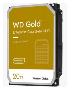 HDD, WESTERN DIGITAL, Gold, WD202KRYZ, 20TB, SATA, 512 MB, 7200 rpm, 3,5", WD202KRYZ