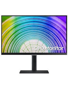 LCD Monitor, SAMSUNG, S24A600U, 24", Panel IPS, 2560x1440, 16:9, 75Hz, 5 ms, Swivel, Pivot, Height adjustable, Tilt, Colour Blac