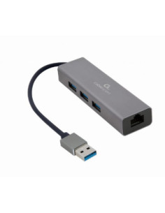 I/O ADAPTER USB3 TO LAN RJ45/3xUSB3 A-AMU3-LAN-01 GEMBIRD