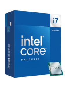 CPU, INTEL, Desktop, Core i7, i7-14700K, Raptor Lake, 3400 MHz, Cores 20, 33MB, Socket LGA1700, 125 Watts, GPU UHD 770, BOX, BX8