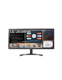 LCD Monitor, LG, 34WP500-B, 34", 21 : 9, Panel IPS, 2560x1080, 21:9, 75Hz, Matte, 5 ms, 34WP500-B