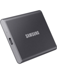 External SSD, SAMSUNG, T7, 1TB, USB 3.2, Write speed 1000 MBytes/sec, Read speed 1050 MBytes/sec, MU-PC1T0T/WW