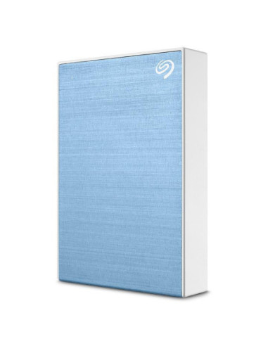 External HDD, SEAGATE, One Touch, STKZ5000402, 5TB, USB 3.0, Colour Light Blue, STKZ5000402