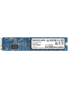 SSD, SYNOLOGY, 400GB, M.2, PCIE, NVMe, Write speed 750 MBytes/sec, Read speed 3000 MBytes/sec, TBW 491 TB, MTBF 1800000 hours, 