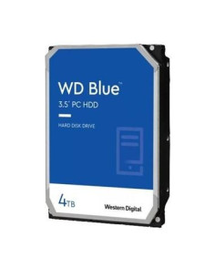 HDD, WESTERN DIGITAL, Blue, 4TB, SATA, 256 MB, 5400 rpm, 3,5", WD40EZAX