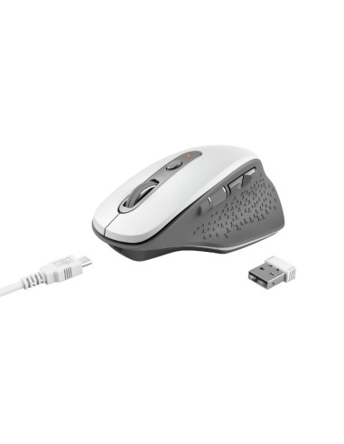 MOUSE USB OPTICAL WRL/OZAA WHITE 24035 TRUST