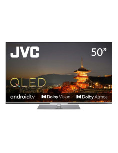 TV Set, JVC, 50", 4K/Smart, QLED, 3840x2160, Android TV, LT-50VAQ830P
