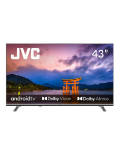 TV Set, JVC, 43", 4K/Smart, 3840x2160, Wireless LAN, Bluetooth, Android TV, LT-43VA7300