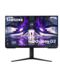 LCD Monitor, SAMSUNG, Odyssey G30A, 24", Gaming, Panel VA, 1920x1080, 16:9, 144Hz, 1 ms, Swivel, Pivot, Height adjustable, Tilt,