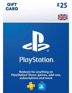 Playstation Network Card 25 GBP (Jungtinė karalystė) Virtualios piniginės papildymas