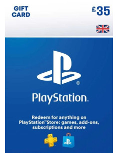 Playstation Network Card 35 GBP (Jungtinė karalystė) Virtualios piniginės papildymas